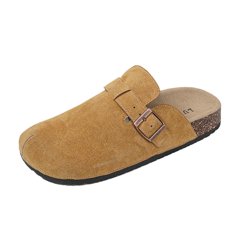 Baotou Half Slippers Women Flat 2026 New Fashion Casual Versatile Women's Shoes One-Step Birkenstock - Image 5