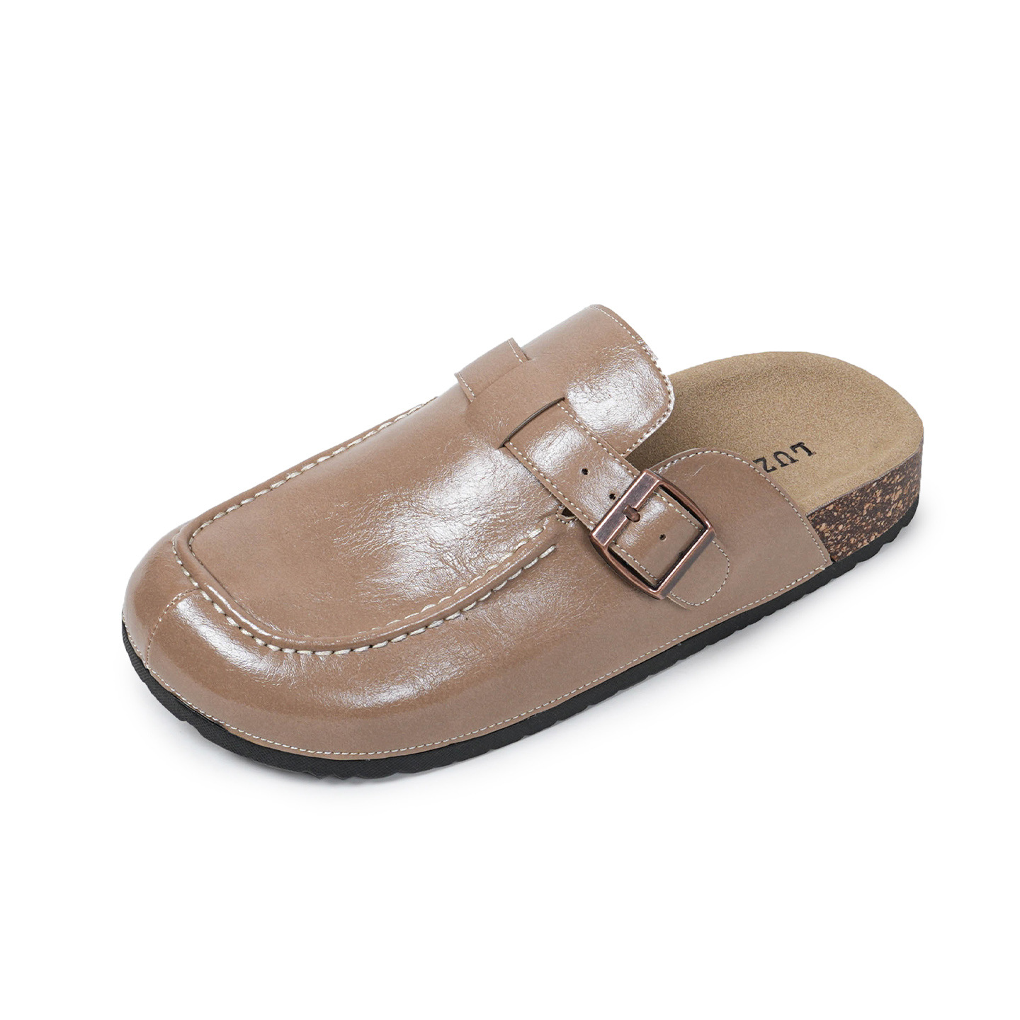 Baotou Half Slippers Women Flat Outdoor 2026 New Thick Sole Heelless Single Shoes Birkenstock - Image 5